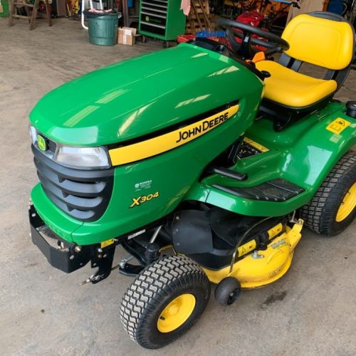 Tracteur tondeuse John Deere X 304