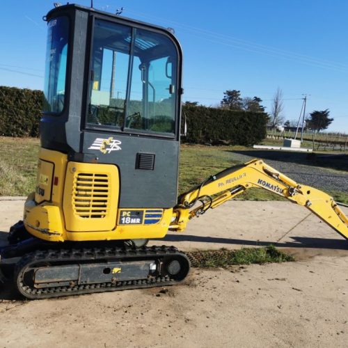 Mini pelle Komatsu PC 18 MR 3