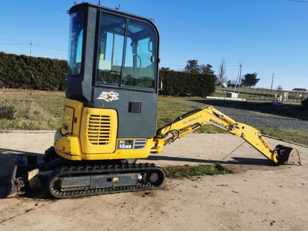 Mini pelle Komatsu PC 18 MR 3