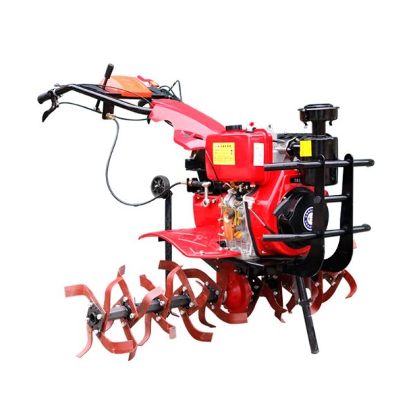 Machine de travail du sol rotative, petit outil agricole, motoculteur de jardin, moteur à essence, marche, ameublissement du sol, équipement agricole